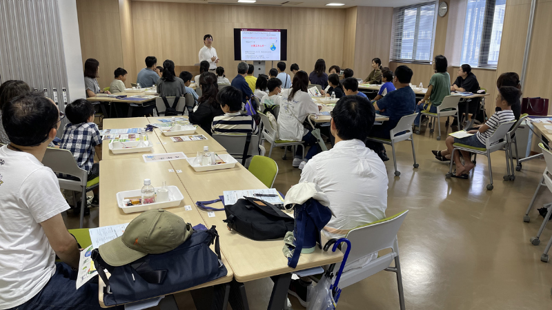 ミニ講義の様子。